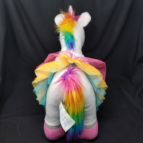 BUILD-A-BEAR WHITE & PINK UNICORN WITH TUTU - Picture 11 of 13